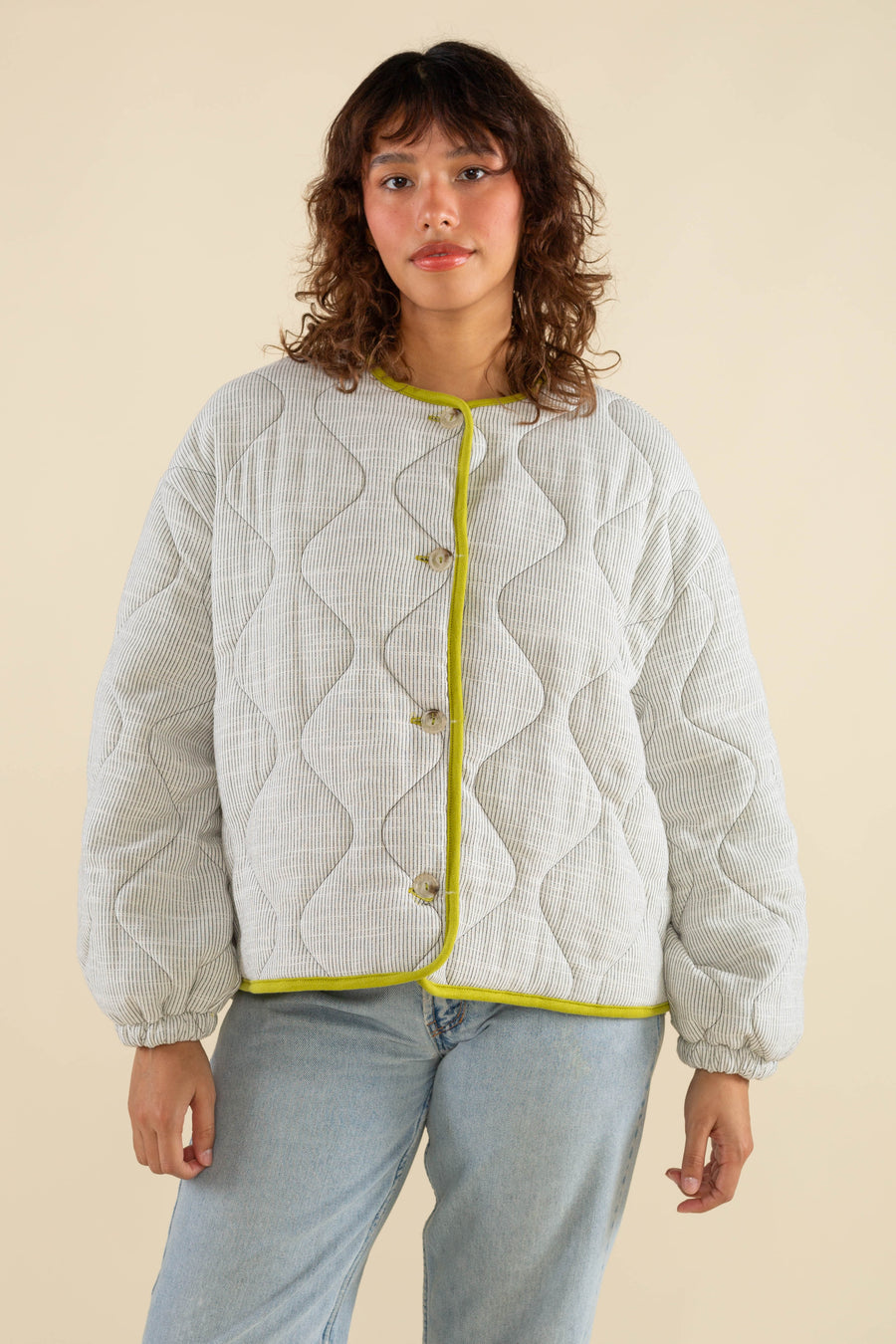 Nubi Boxy Quilted Jacket