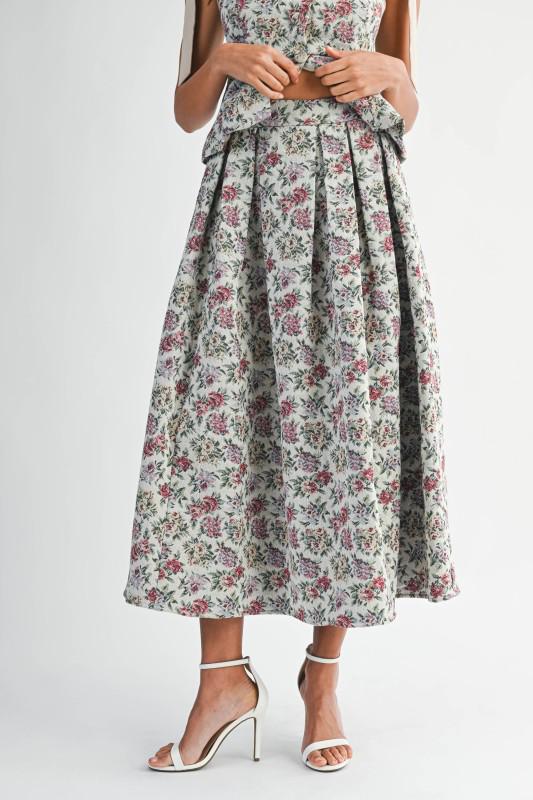 Tapestry Jacquard Skirt