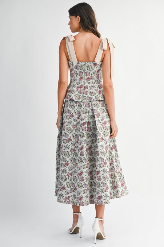 Tapestry Jacquard Skirt