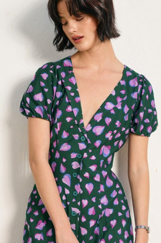 Lush Meadow Mini Dress