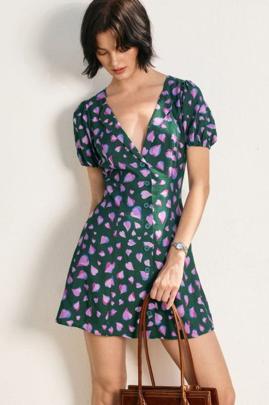 Lush Meadow Mini Dress
