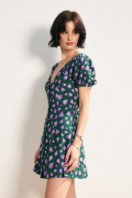 Lush Meadow Mini Dress