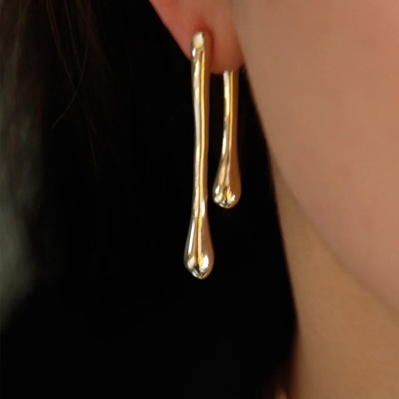 Double Droplet Earrings earrings Hereafter 