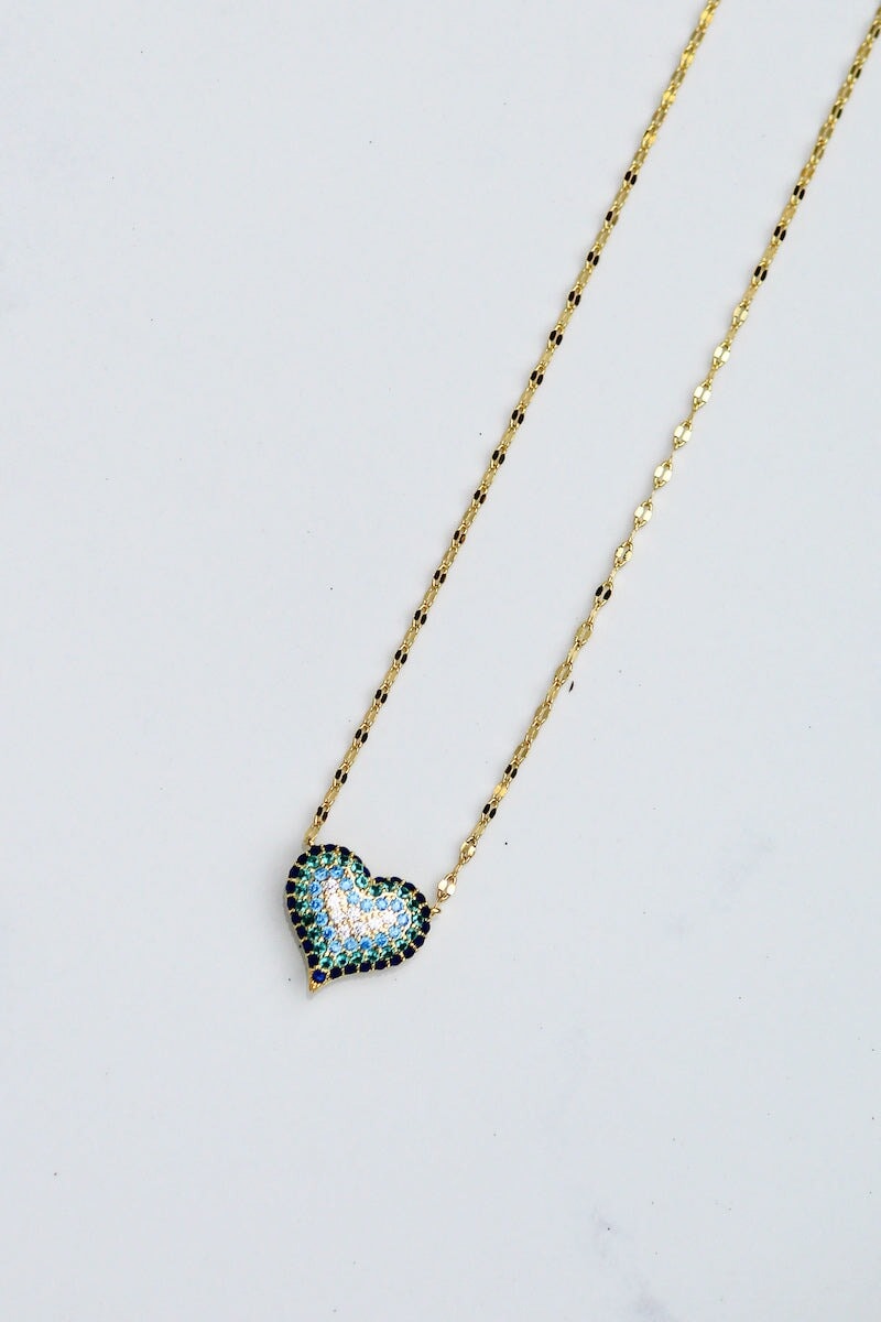 Queen Of Hearts Necklace Native Gem - T.S. 