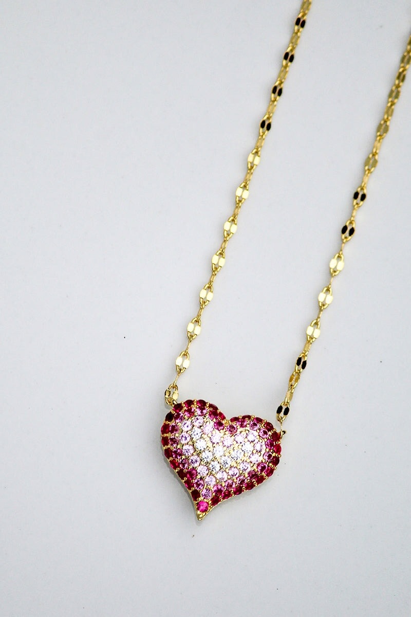 Queen Of Hearts Necklace Native Gem - T.S. 