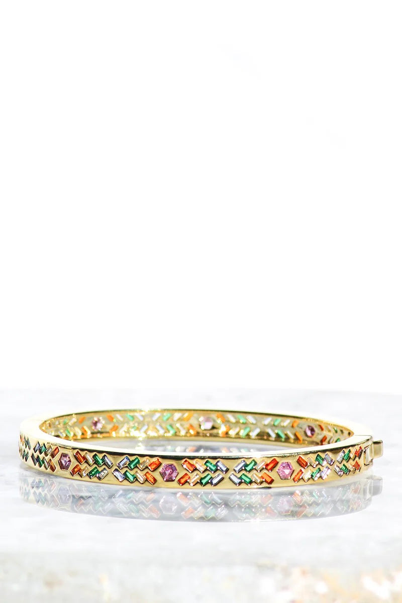 Sunbeam Bangle in Rainbow