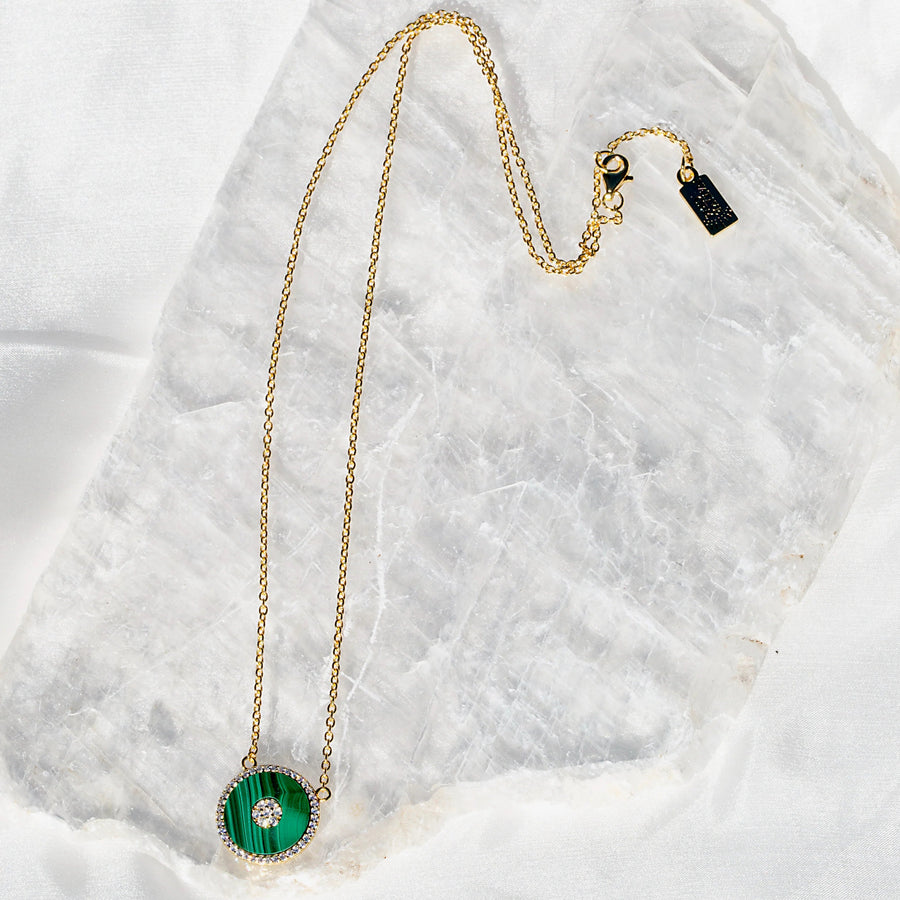 Malachite Signal Necklace jewelry Native Gem Collection 