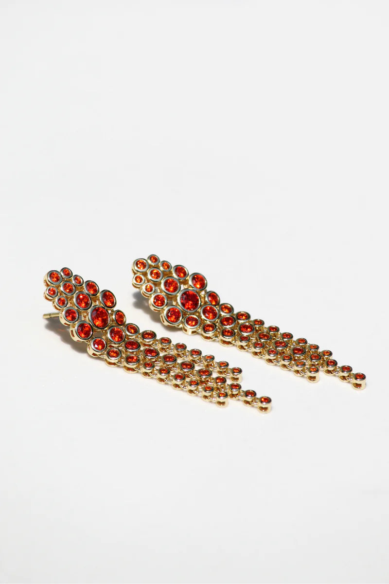 Sizzle Earrings in Firecracker jewelry Native Gem 