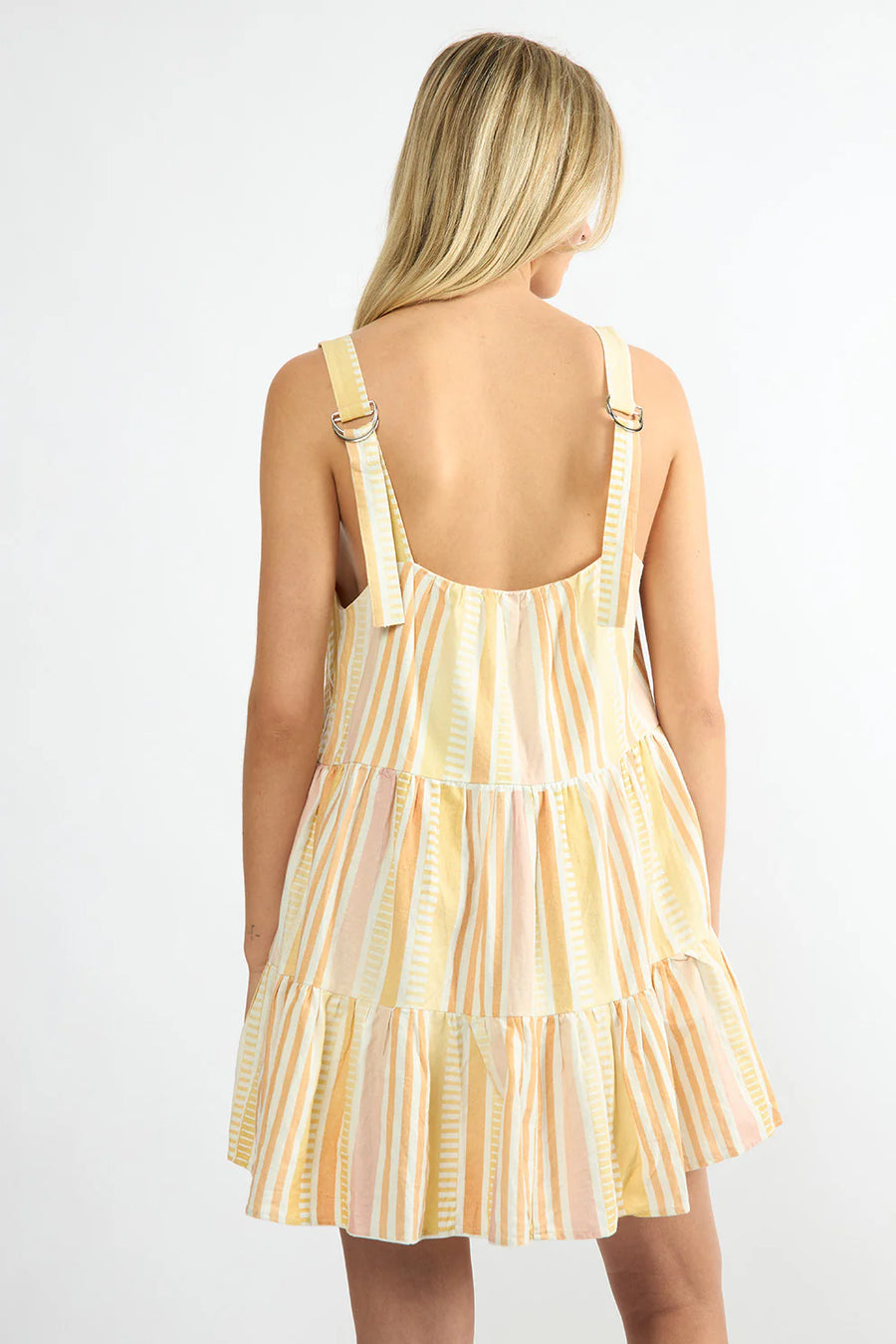 Striped Sun Babydoll Dress