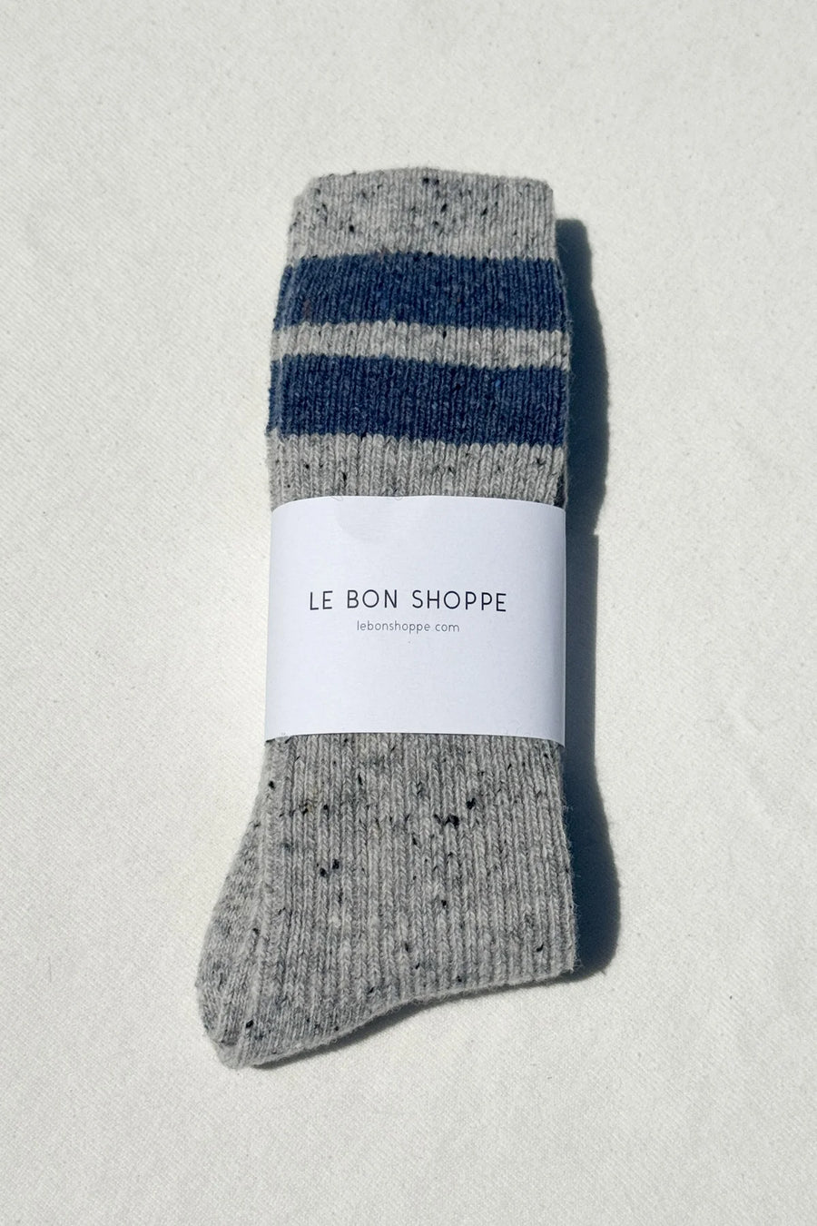 Le Bon Snow Varsity Socks