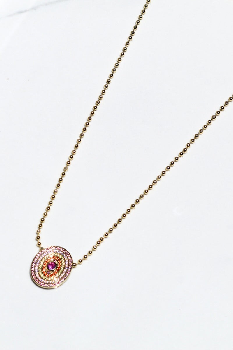 Utopia Necklace Native Gem - T.S. Pink 