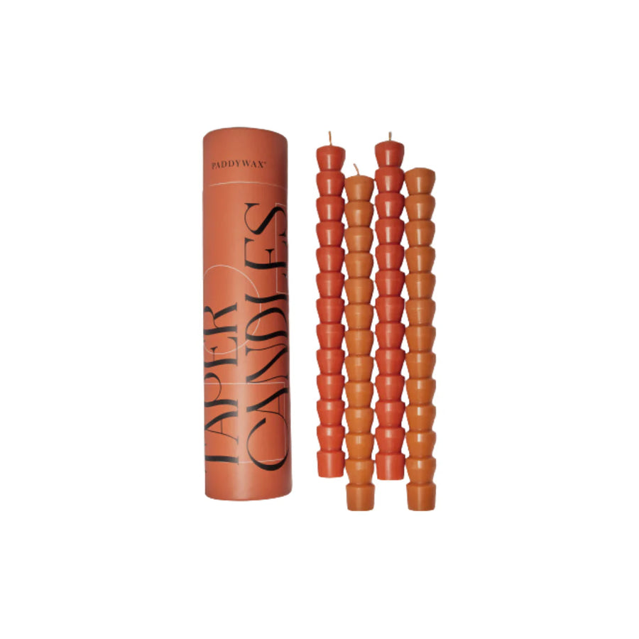 Red & Terracotta Taper Set