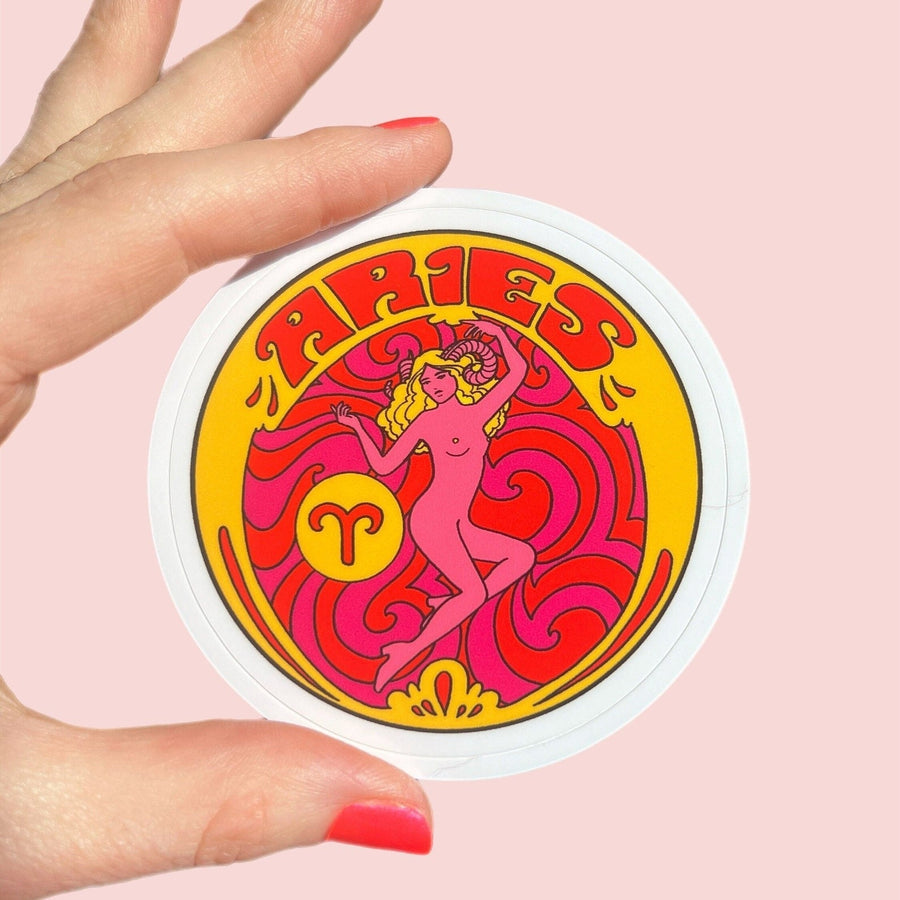 Zodiac Stickers From Astral Weekend General Astral Weekend Aries 