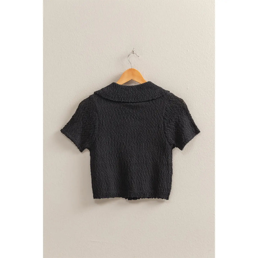 Kelcie Crop Sweater Top