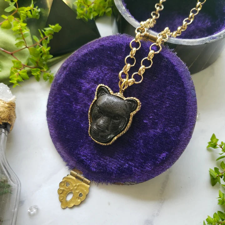Mama Panther Spirit Necklace