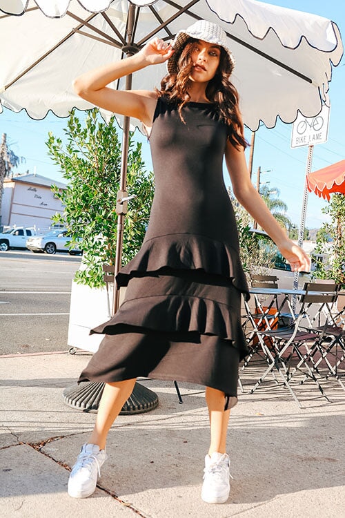 Tengo Tiered Midi pant No Less Than 