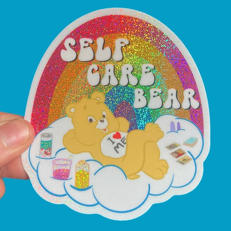 Self Care Bear Sticker General Astral Weekend 