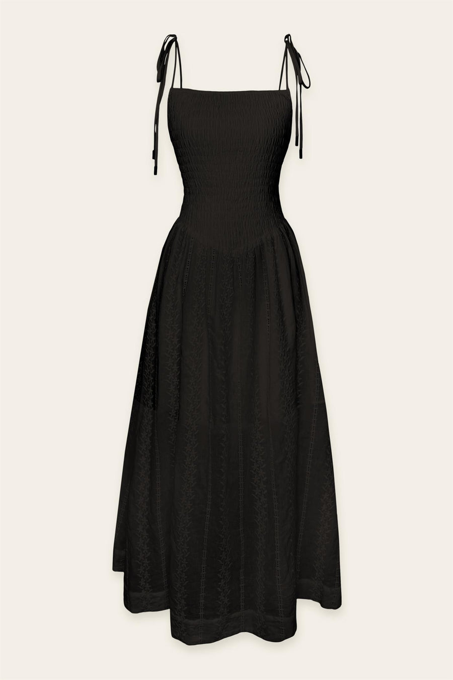 Eyelet Ballerina Maxi Dress