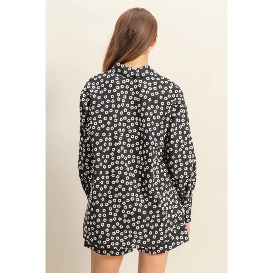 Gia Floral Button-up Shirt