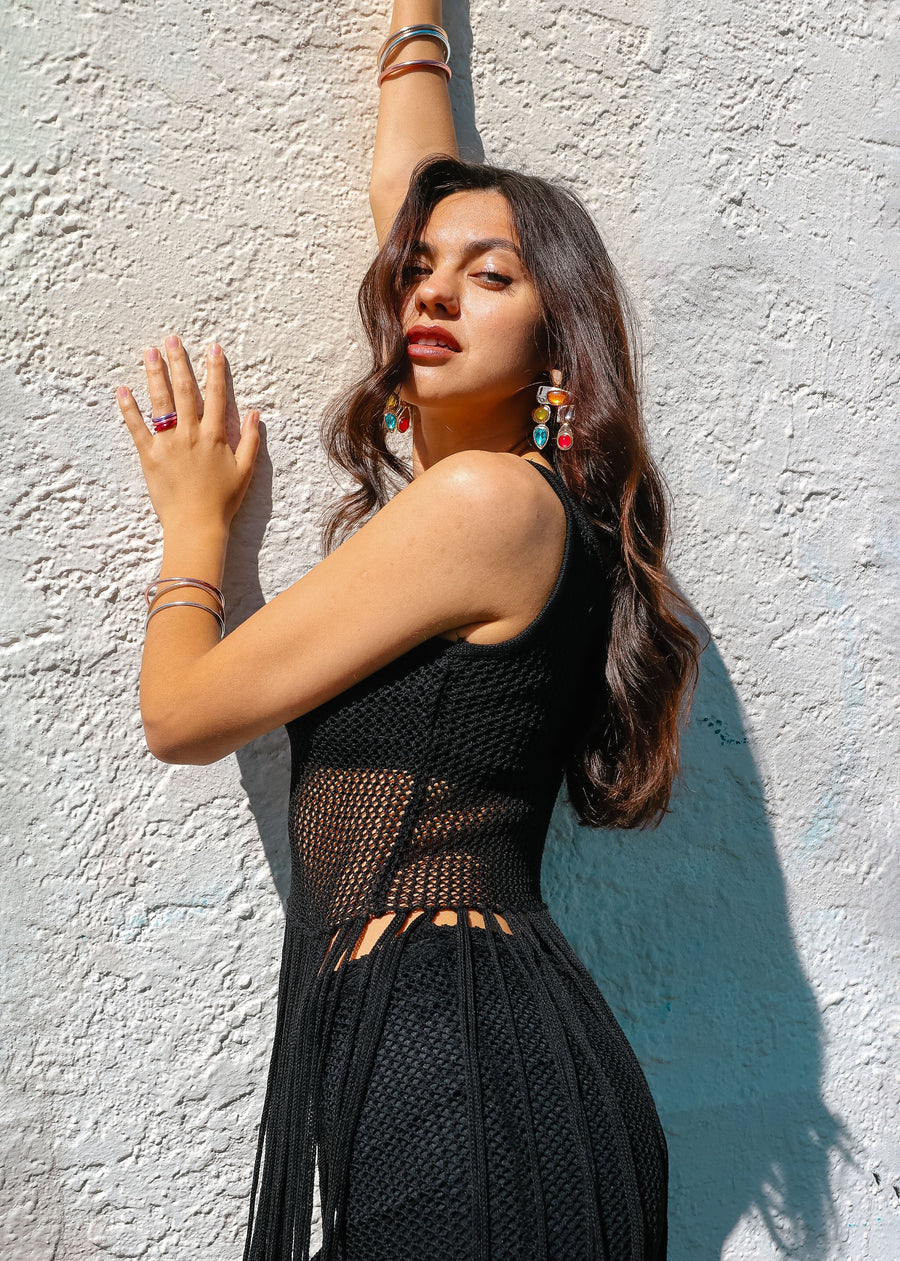 Jagger Crochet Fringe Top Dress Forum 