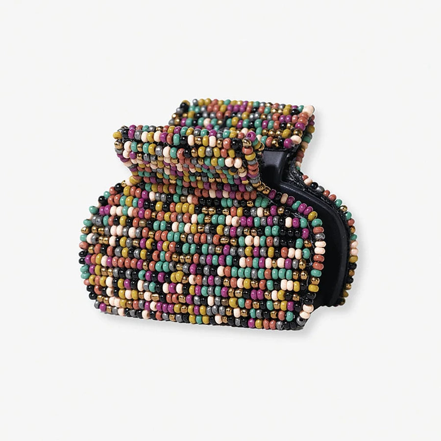Petite Confetti Bead Hair Claw