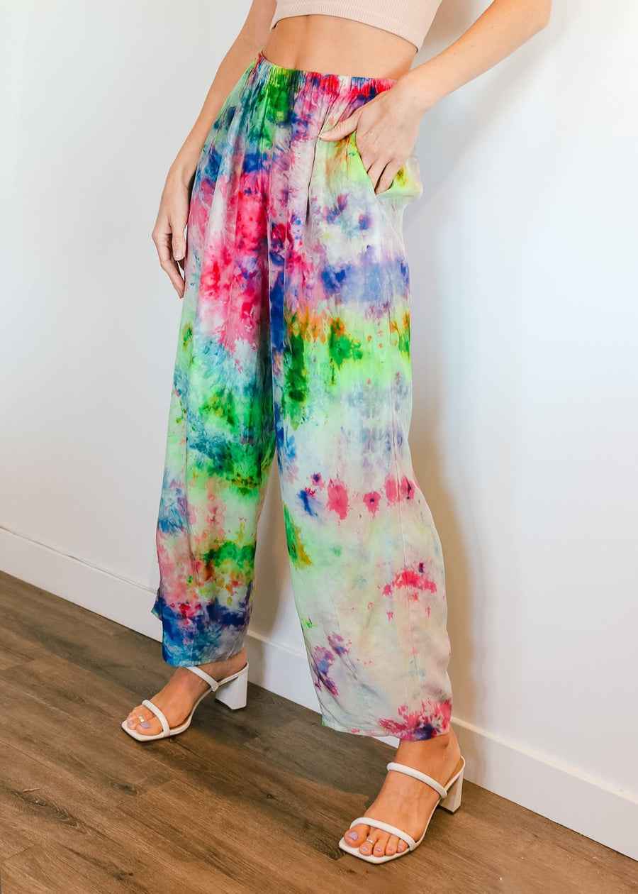 Hand Dyed Silk Pant in Small dress Haley Solar 
