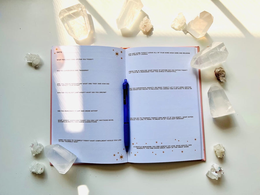 Your Feelings Are Valid Guided Journal journal Ark Made 
