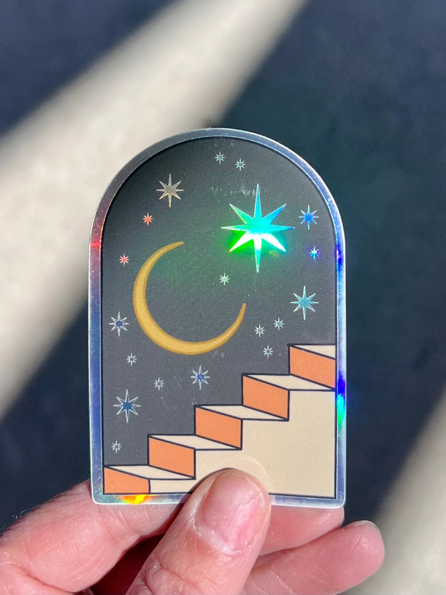 The Unknown Holographic Sticker sticker Ark Made 