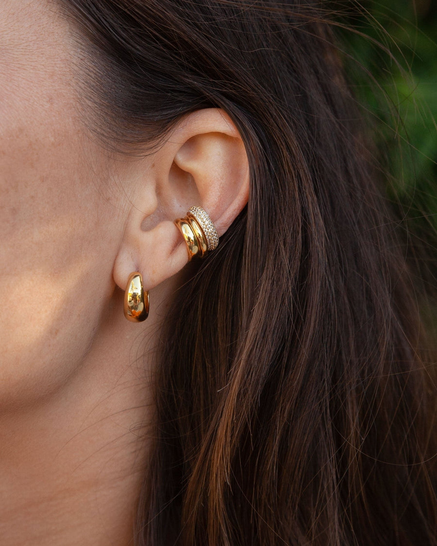 Lara Huggie Earrings jewelry Jurate 