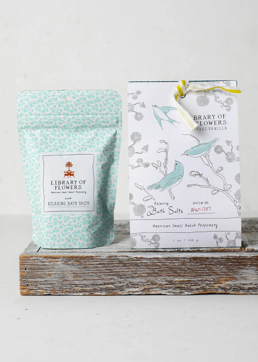 Library of Flowers Bath Salt