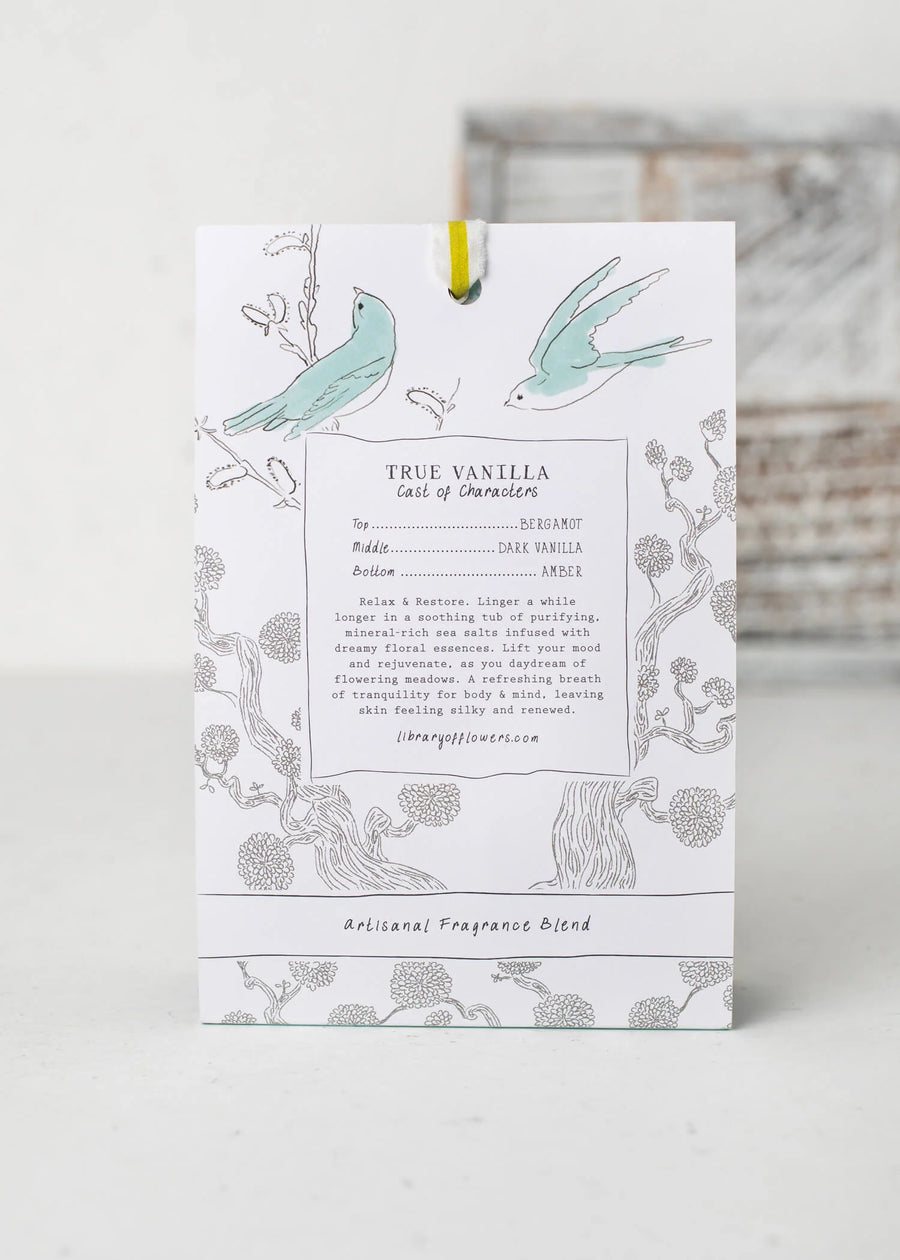 Library of Flowers Bath Salt