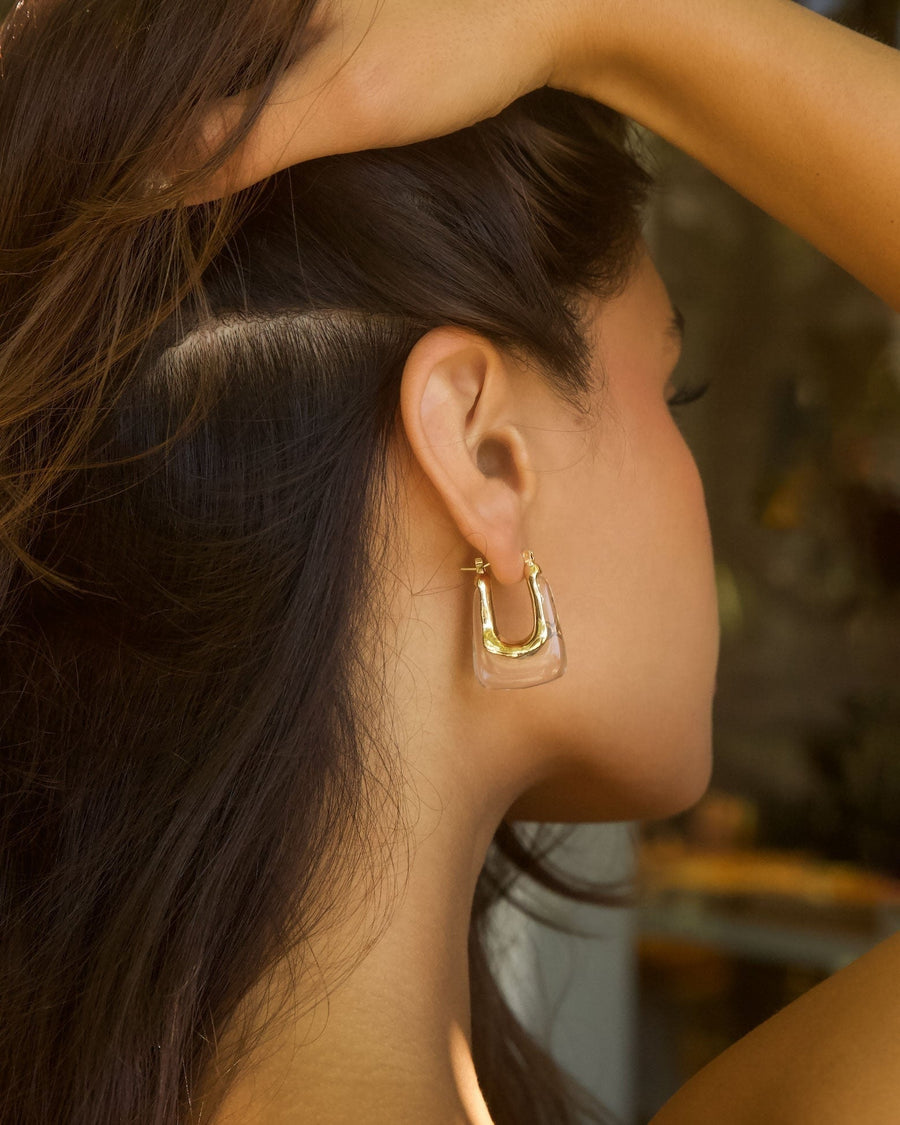 Clear Nadia Earrings jewelry Jurate 
