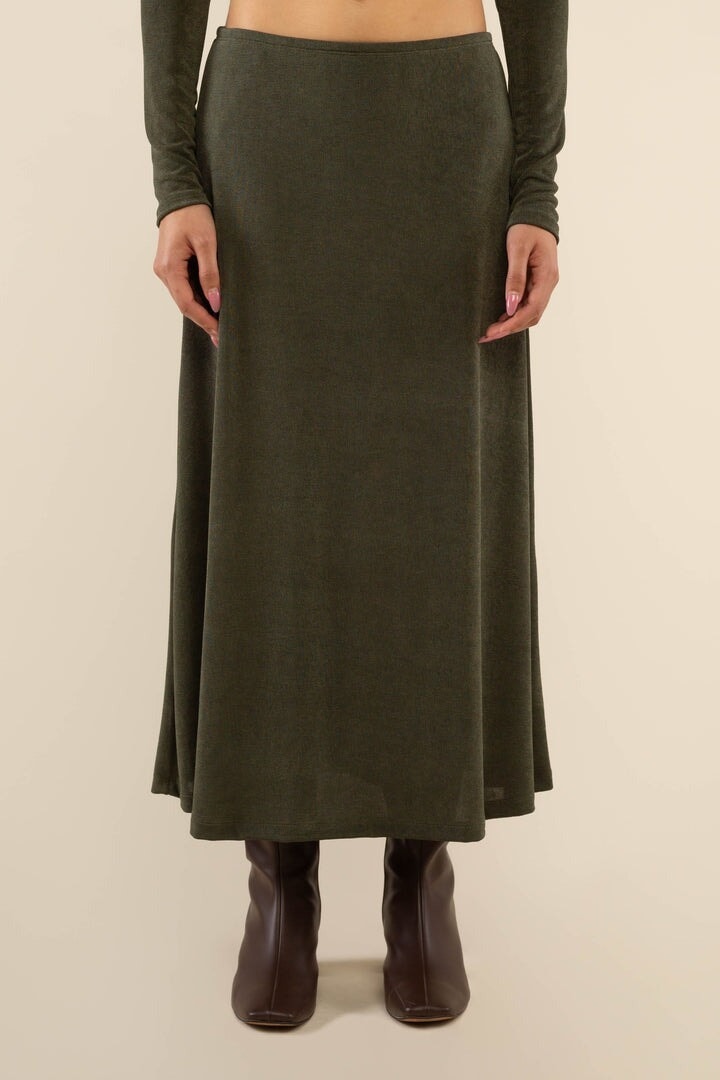 Olive Swing Skirt pant No Less Than 