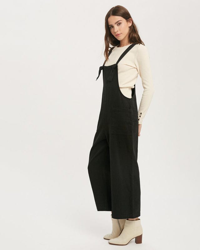 Lexi Cotton Linen Overalls jumpsuit Miou Muse 