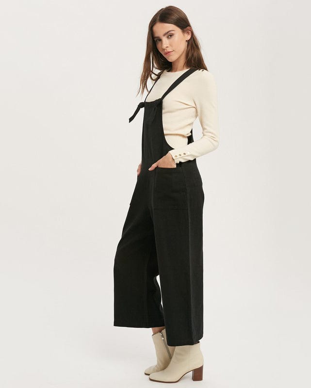 Lexi Cotton Linen Overalls jumpsuit Miou Muse 