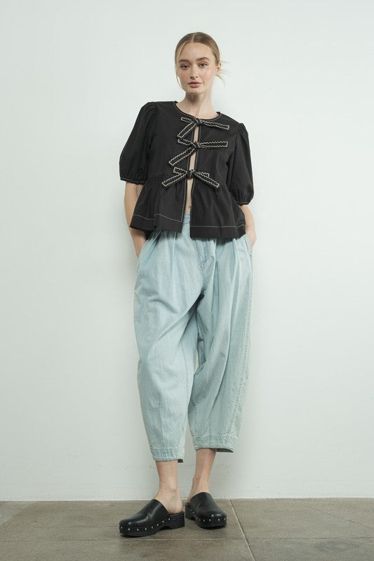 Quinn Pleated Trousers