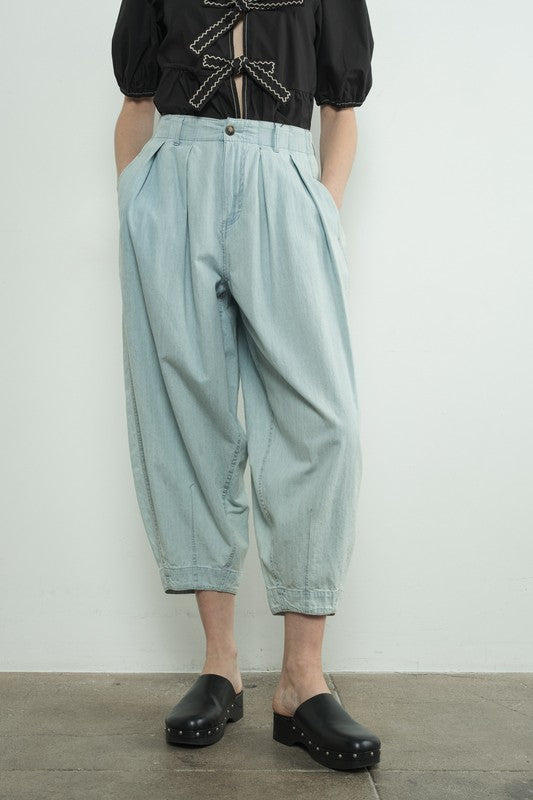 Quinn Pleated Trousers