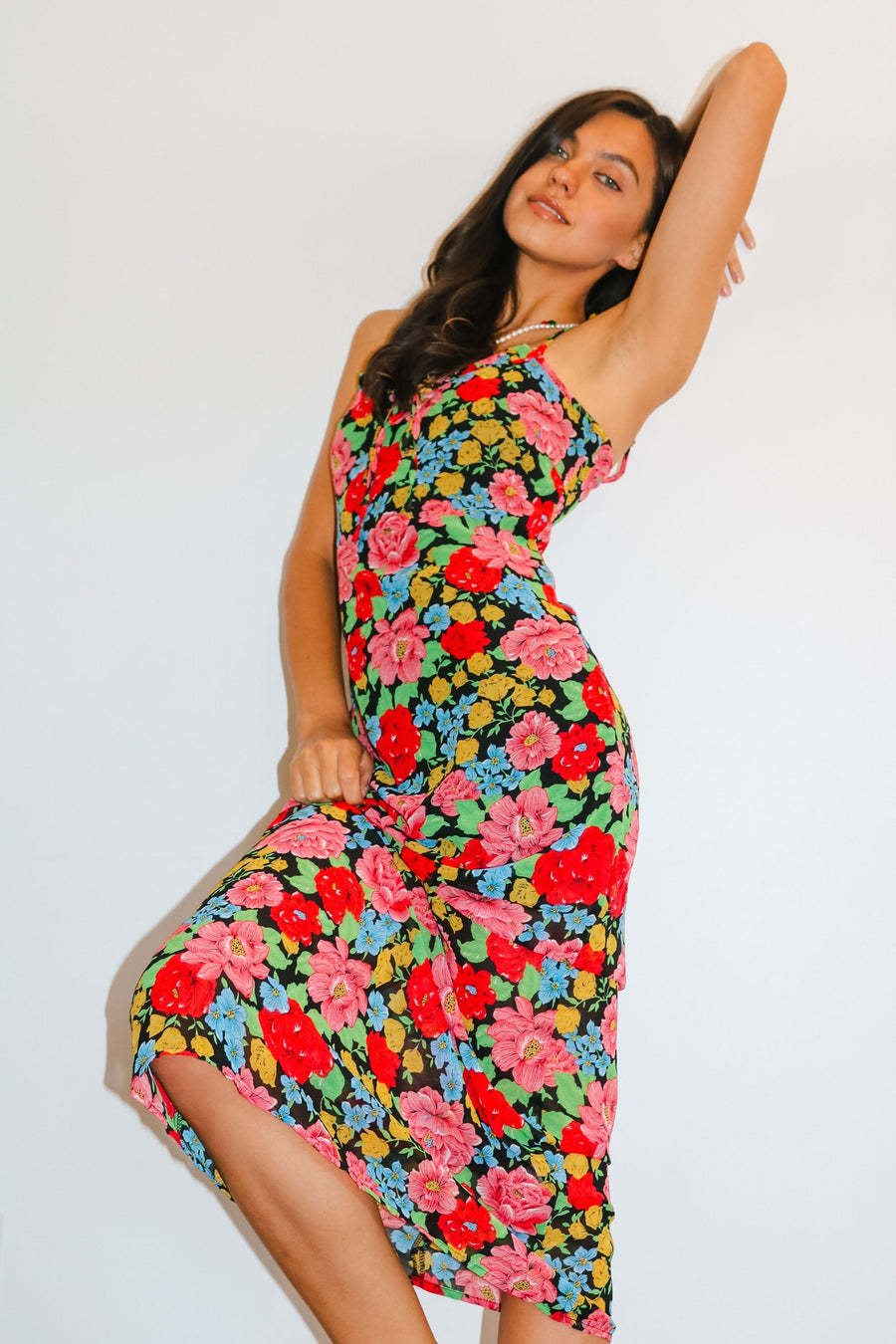Peony Maxi Slip Dress pant Bailey Rose 
