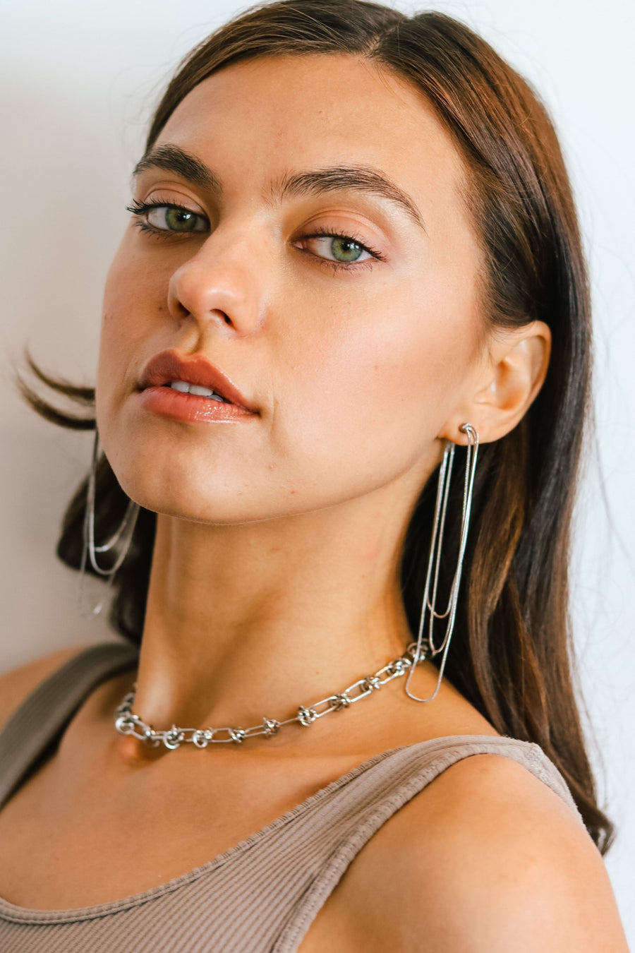 Silver Infinity Earrings jewelry Hereafter 
