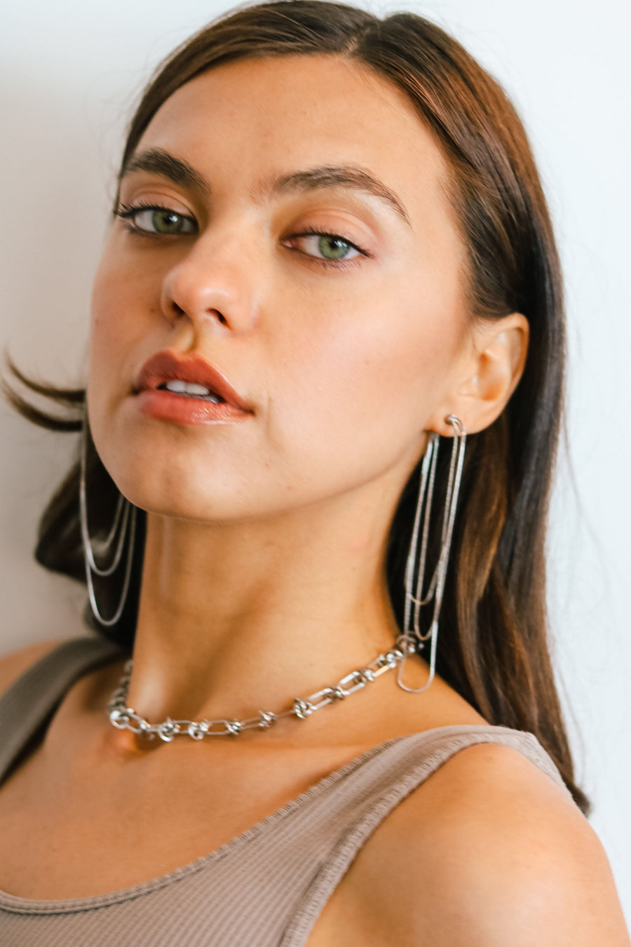 Silver Infinity Earrings jewelry Hereafter 