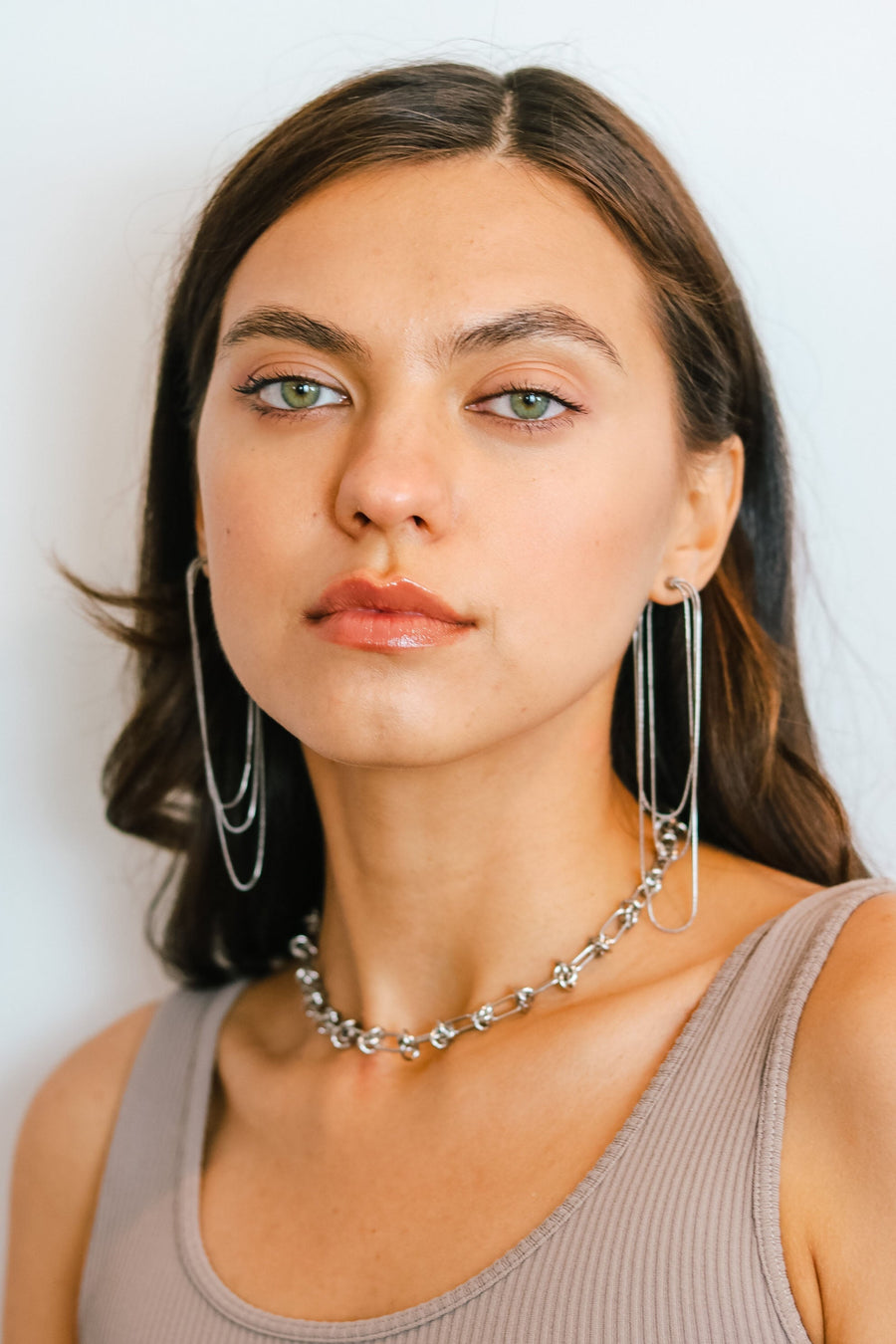 Silver Infinity Earrings jewelry Hereafter 