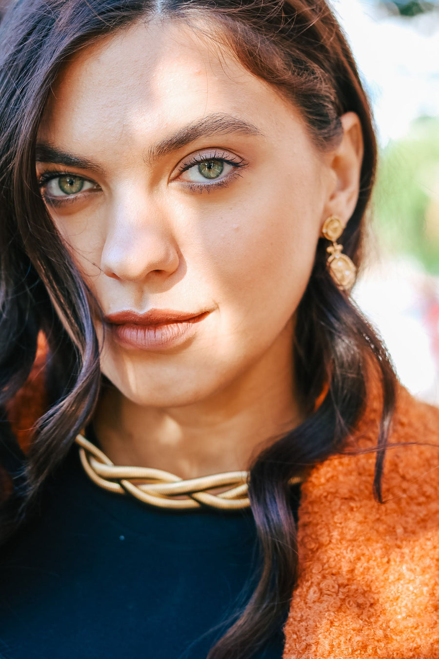 Twisted Snake Chain Choker Hereafter 