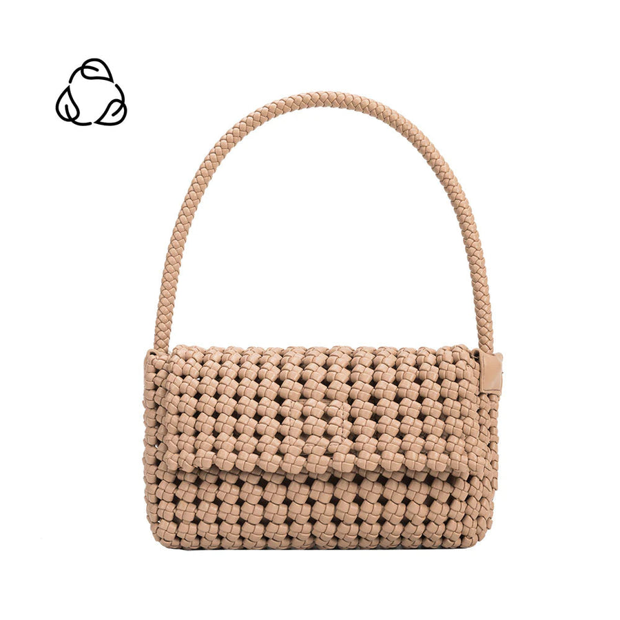 Shelly Recycled Vegan Leather Bag in Tan General Melie Blanco 