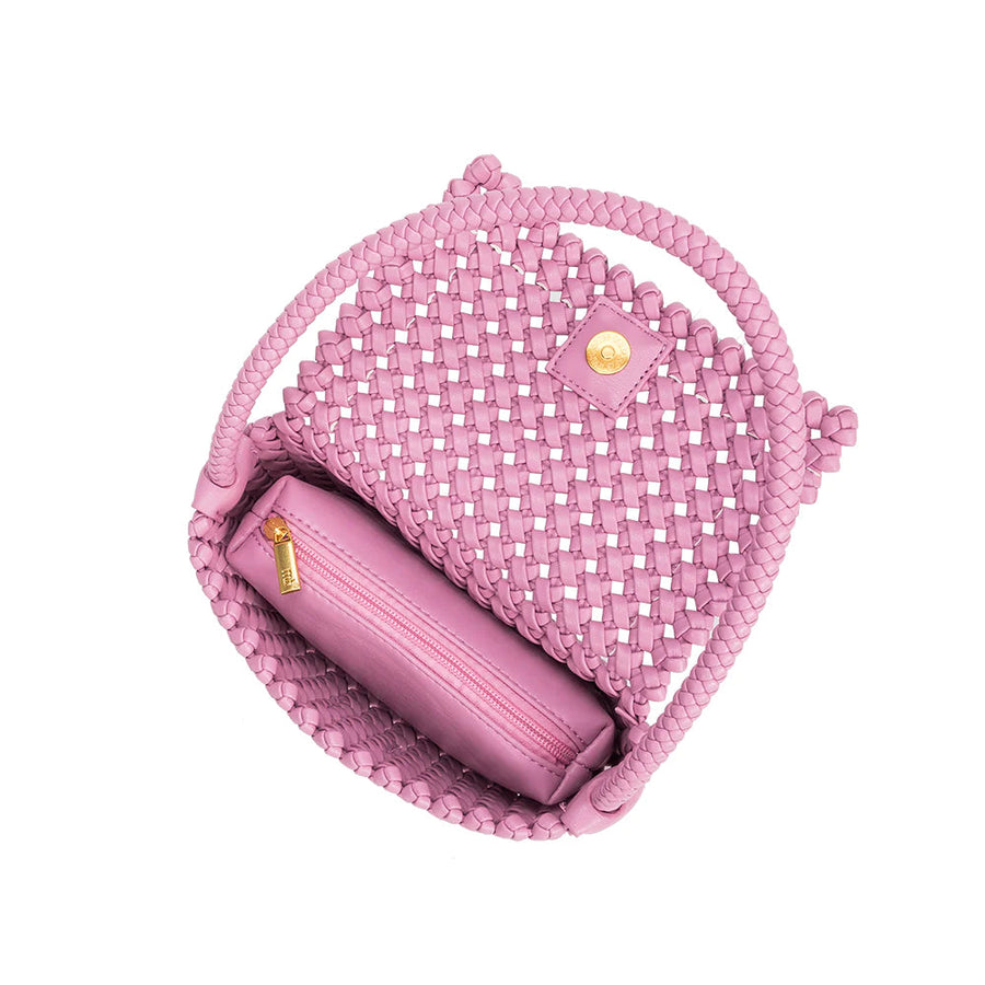 Shelly Recycled Vegan Leather Bag in Lilac General Melie Blanco 