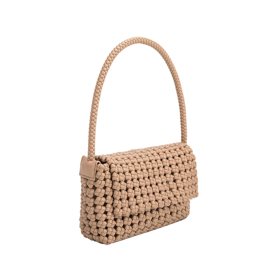 Shelly Recycled Vegan Leather Bag in Tan General Melie Blanco 