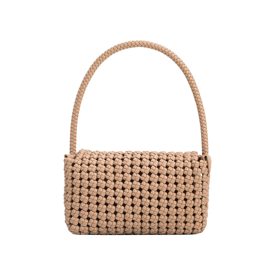 Shelly Recycled Vegan Leather Bag in Tan General Melie Blanco 
