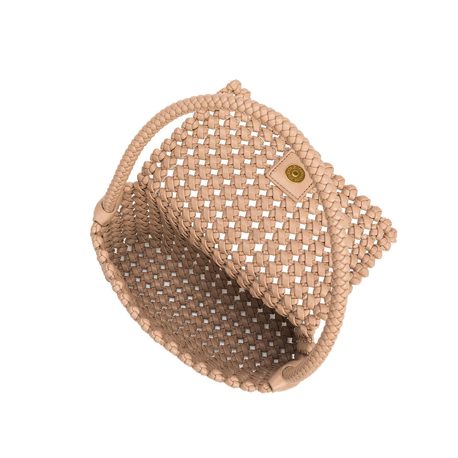Shelly Recycled Vegan Leather Bag in Tan General Melie Blanco 