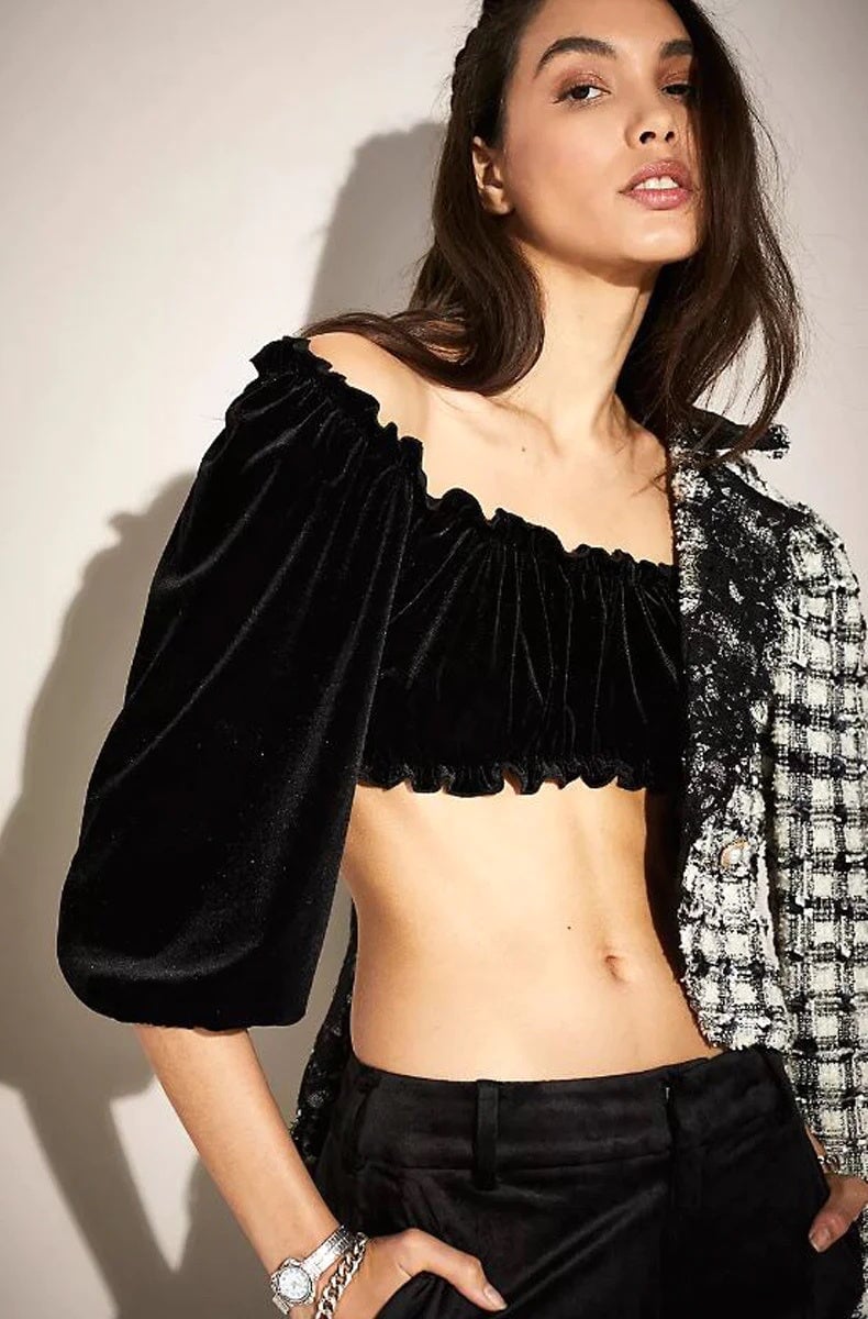 Velvet Underground Top General Only Hearts 