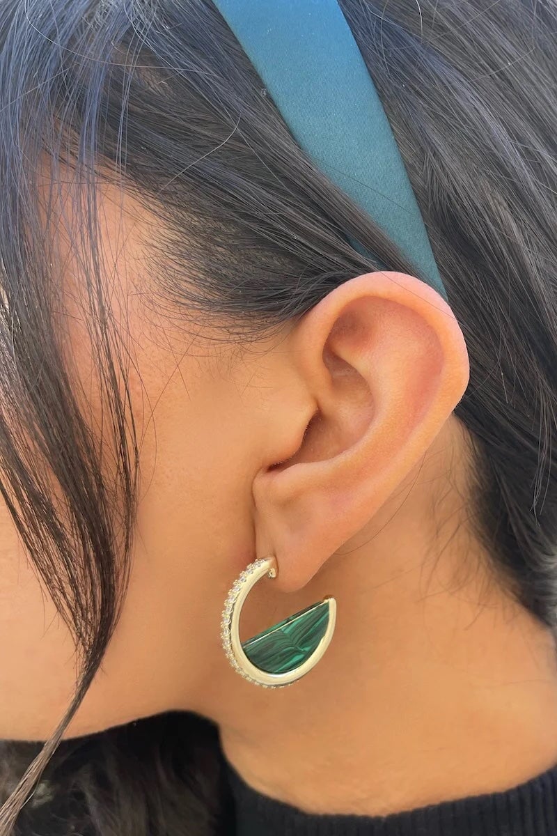 Galileo Hoops jewelry Native Gem 