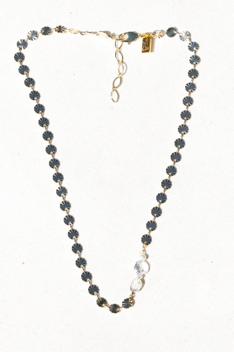 Rainbow Moonstone Sun Disc Necklace jewelry Native Gem 